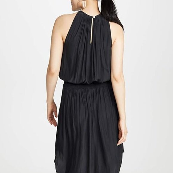 Ramy Brook Audrey Sleeveless Halter Drop Waist Midi size 8 preloved - Picture 6 of 14